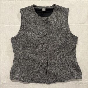 Banana Republic Button Down Vest Pre Owned Sz 6